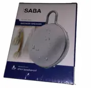 SABA SHOWER SPEAKER - Splash Proof Rating IPX4 - Brand New Sealed - Fast Post