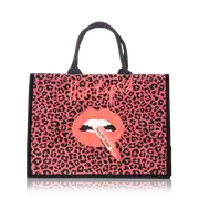 [Charlottes] Hot Lips 2 The Timeless Leopard Tote Bag In Modern Leopard Red – Hot Lips 2 | Charlotte Tilbury