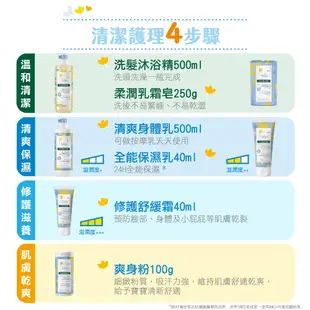 KLORANE 蔻蘿蘭寶寶 金盞花植萃洗護禮盒