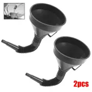 Petrol Funnel Strain Refueling Fuel nozzle Diesel Gasoline Engine fluids