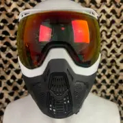 NEW HK Army SLR Paintball Mask - Trooper (White/Black/Black w/ Scorch Lens)