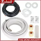Findmall 50 Feet Install Kit For Mini Split Heat Pump Systems 1/4" - 3/8" Dia.