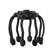 GGP Black Octopus Electric Scalp Massager For Stress Relief And Relaxation