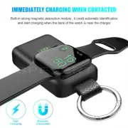 Wireless Charger For Apple Watch Portable Mini Keychain Power Bank Phone Charger