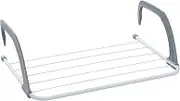 Box Sweden Airer 6 Rails Door Hanging Laundry Drying Rack Clothes Hanger Stand