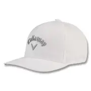 Callaway Stretch Fitted Golf Cap White - 23 Men NEW