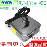 在飛比找樂天市場購物網優惠-ASUS 19V，4.74A，90W 充電器 華碩 U31，