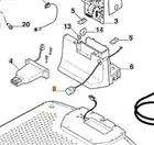 LED Wiring Kit Original Stiga Robot Lawn Mower a1500 Rtk 122063042/0
