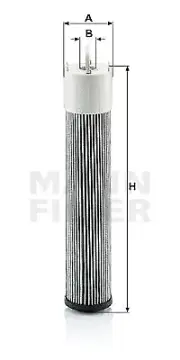 Filter, operating hydraulics fits: DEUTZ-FAHR AGROTRON X 720,MASSEY FERGUSON