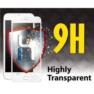 HODA iPhone 6/6s Plus 0.33mm滿版玻璃保護貼 9H鋼化玻璃貼 玻璃膜 螢幕保護貼 防刮耐磨