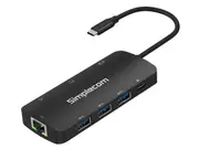 Simplecom Cht580 Usb-C Superspeed 8-In-1 Multiport Docking Station