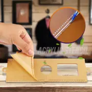 Card Wallet Bag Craft Acrylic Stencil Template Leather Craft Repair Tools XBY-04