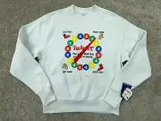 Champion Reverse Weave Sweater Men Medium White X Twister Heavyweight Sweatshirt