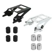 Detachable Two Up Mount Rack / Docking Hardware Kit Fit For Harley Touring 14-25