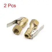 2Pcs 12mm Hose Car Vehicle Tyre Tire Inflator Air Valve Connector Adapter