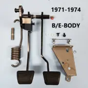 Mopar 1971-1974 B/E-Body Clutch Brake Pedal Kit A833 4-speed 426 Hemi