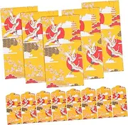 HAPINARY Unique Japanese Style Delicate Money Pouch 20pcs Red Packet for New Years Day Celebration