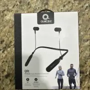 Quikcell Qfit Wireless Audio Neckband Bluetooth Headset W/ Built in Mic