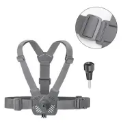 360° Rotation Chest Strap Holder For DJI Pocket 3/Insta360 One R/X/GO 3