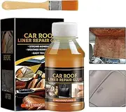 Quzente Car Ceiling Repair Adhesive | Automotive Adhesion Promoter - 100g Instant Strong Bonding Automotive Adhesion Promoter Leather Liquid Fabric Glue for Fabric Seats, Auto Headliner Repairing