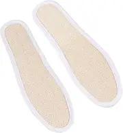 PEPLAYTAL 1 Pair Insole Soft Sponge Loofah Exfoliating Shoe Pads Shoes Pad Shoe Cushions
