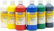 Handy Art Little Masters 6-16 oz. Tempera Paints Set.