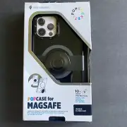 PopSockets PopCase with MagSafe for iPhone 12/12 Pro PopCase Slide Black Grip