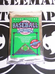 1990 UPPER DECK BASEBALL HIGH NUMBER FOIL PACK NEW SEALED Reggie Jackson Chase #