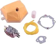 Carburetor Air Fuel Filter Kit Fit For for Husq/varna 50 51 55 61 254 257 261 262 266 268 272 Chainsaw WT-170-1