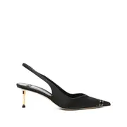 [Elisabetta Franchi] Elisabetta Franchi 60mm Slingback Pointed-toe Pumps 37.5 IT BLACK