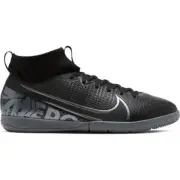 Youth Nike Jr Superfly 7 Indoor Soccer Cleat Black Size 1.5 (AT8153-001)