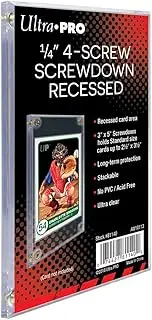 Ultra-Pro 1/4" 4-Screw Screwdown Trading Card Protector (Set of 25)