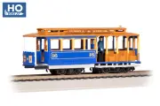 Bachmann 60528 HO Scale Blue & Tan Cable Car #16