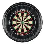 Formula Sports Micro Band 3 Dart Board and BLACK Dartboard Surround and Targe...