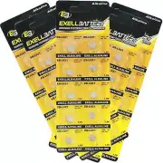 5x 10pk Alkaline 1.5V Watch Battery Compatible With Parts 531 602 AG1
