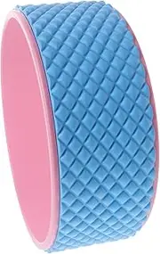 BELLIFFY Yoga Wheel for Back Support Floating Massage Roller for Women for Stretching Improves Flexibility Posture Yoga Accessory for Beginners and Enthusiasts
