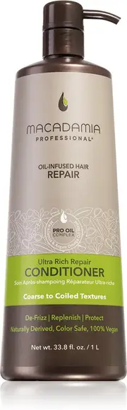 Macadamia Natural Oil Ultra Rich Repair nourishing conditioner for very damaged hair 1000 ml