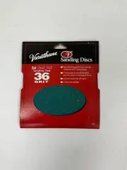Varathane ezV Sanding Discs 3rd Step 36 Grit 3pk 203930 - LOT of 2