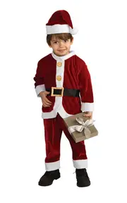 Lil Santa Claus Child Toddler Christmas Costume