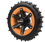 Kit Wheels Appesantite High Grip for Robot Worx WR148 - WR147E.1 - WR155