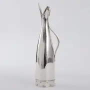 Estate Sterling Silver Modernist Vase Pitcher by Wilhelm Binder