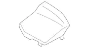 Genuine Volvo S80 Battery Box Housing Cover Front 8Cylinder 2007- 2016 31265958