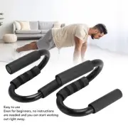 2pcs Push Up Bar S Shape Foam Steel Effective Muscle Training Push Up Stand Dp