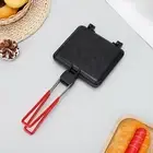 Camping Pie Maker Grilled Cheese Maker Frying Pan for Barbecue Omelets Lunch