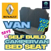 Renault Trafic, Master etc universal Self build Campervan Fold-out Bed Seat