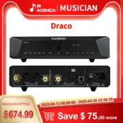 Musician Draco R2R DAC Decoder USB/I2S/AES/Opt/Coax Input RCA/XLR Balance Output
