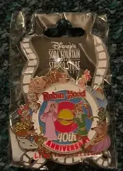 DISNEY PIN ROBIN HOOD & LAID MARIAN SIR 40th ANNIVERSARY DSF LE 400 PINS SET/LOT