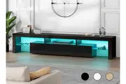 ALFORDSON Entertainment Unit TV Stand LED Light 200cm