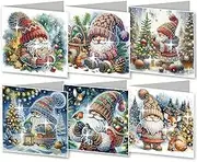 Christmas Greeting Cards Xmas Cards Kits, Snowman Craft Card Christmas Greeting