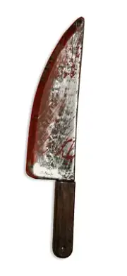 19" Big Bloody Weapon Knife Halloween Costume Accessory Prop Decoration